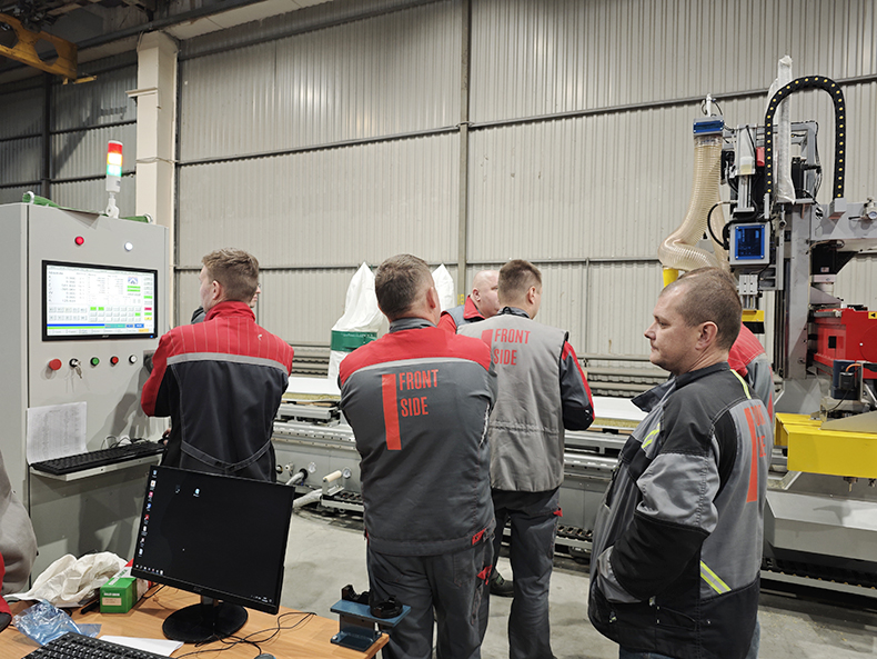 岩棉加工中心生产线，用实力征服俄罗斯市场